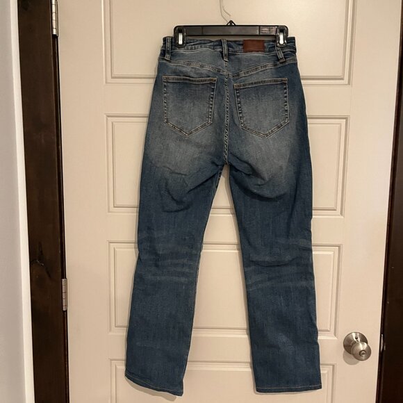 Lands End Womens Jeans Mid Rise Curvy Straight Leg Jean US 4 - Picture 2 of 7